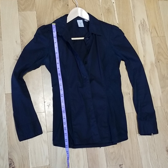 Tristan black blouse - Picture 6 of 6